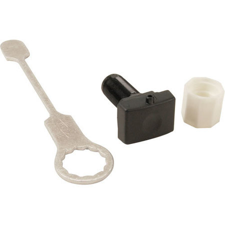 BOBRICK Valve, Liquid Soap , Square, Blk 817699-79